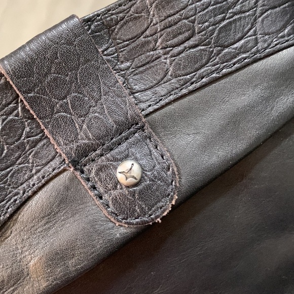 Pikolinos Black Leather Western Inspired Heeled Boots size 8.5-9 - Picture 6 of 12